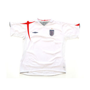 2005-07 England Umbro Home Shirt - XL